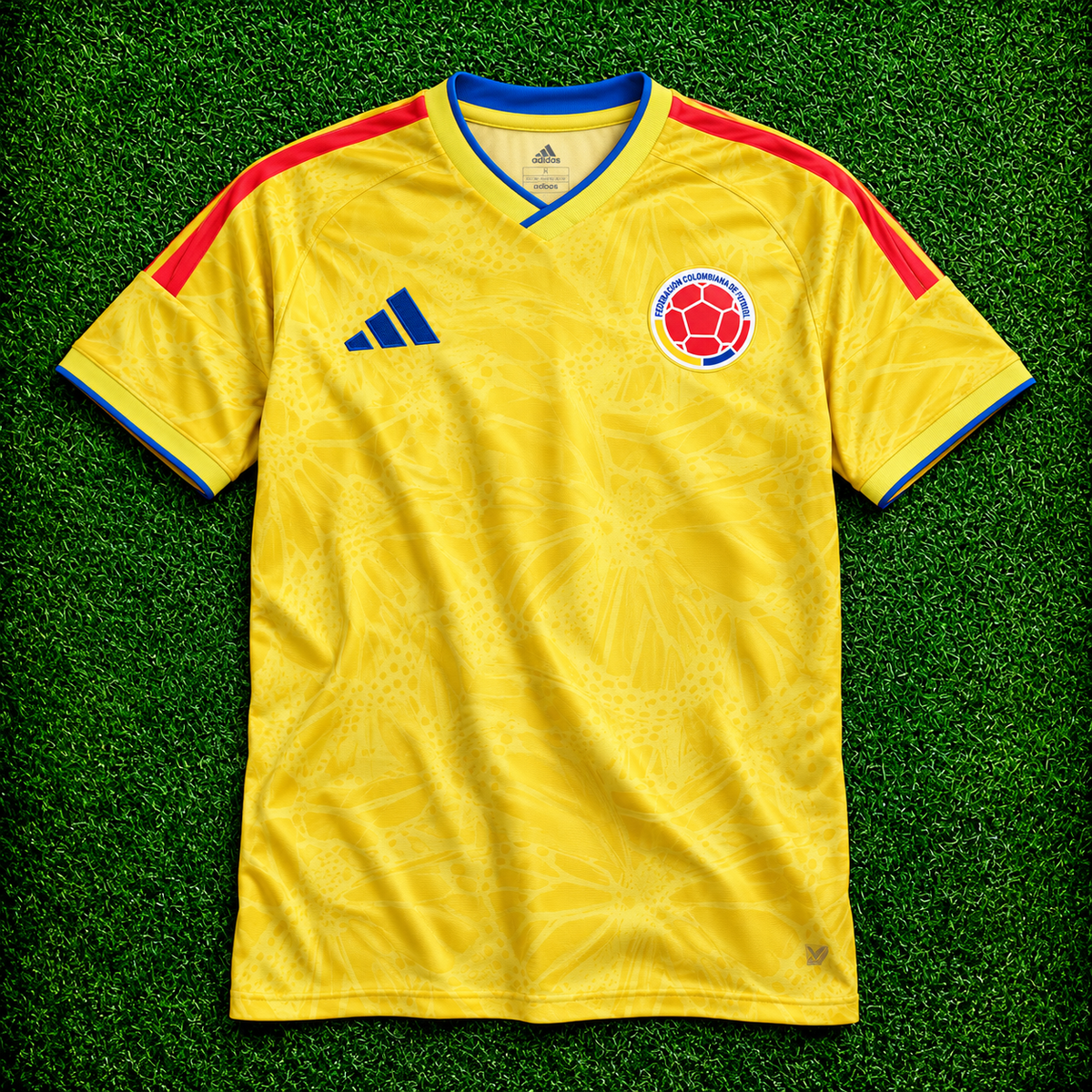 Camiseta Colombia (26/27). 1ª Equipación