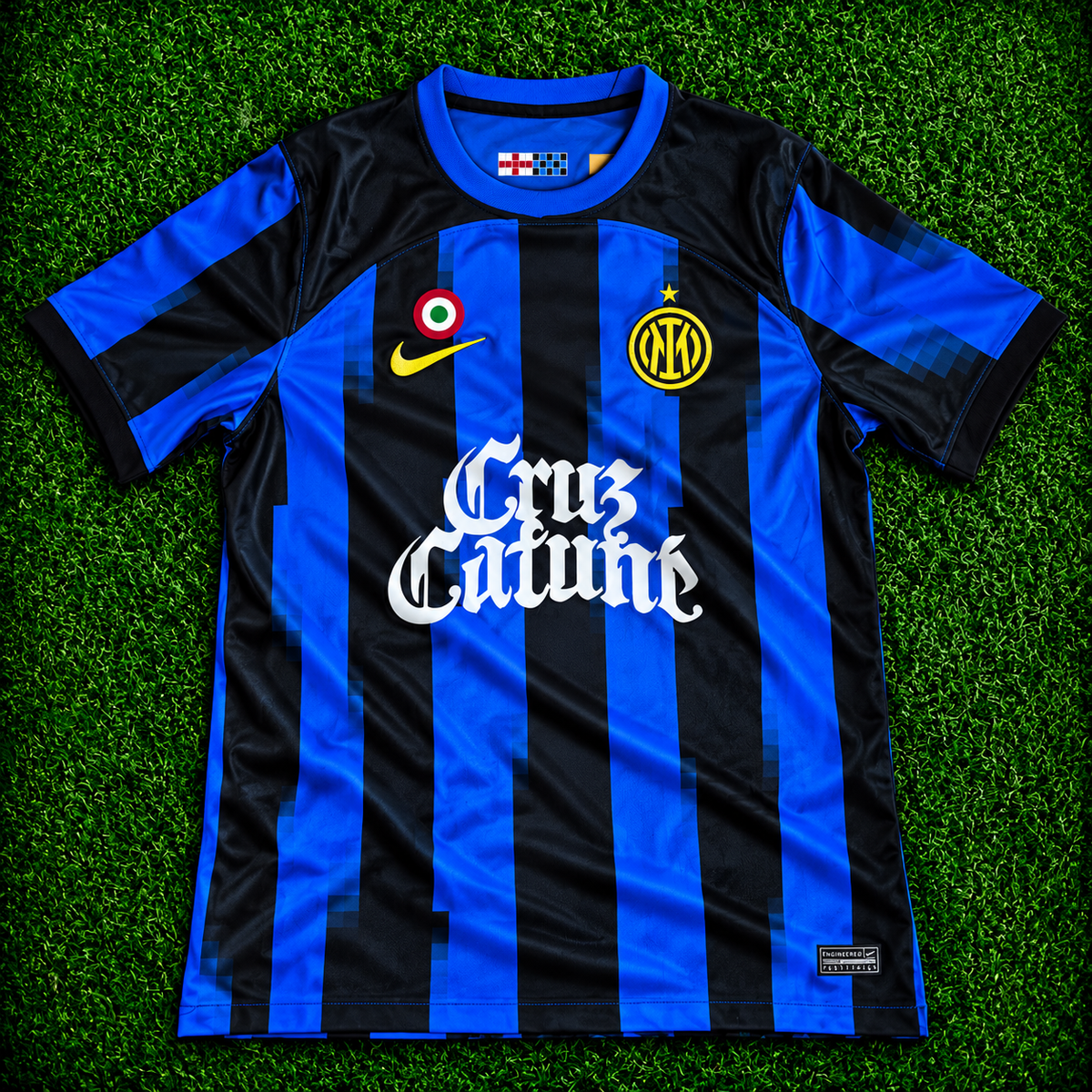Camiseta Cruz Cafuné x Inter de Milán