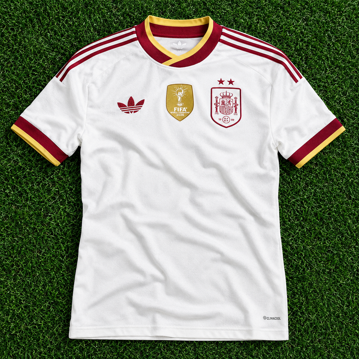 Camiseta España Edición Campeones del Mundo. 2ª Equipación