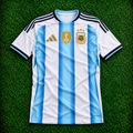Camiseta Argentina (26/27). 1ª Equipación