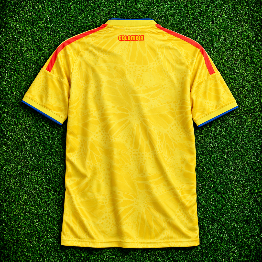 Camiseta Colombia (26/27). 1ª Equipación