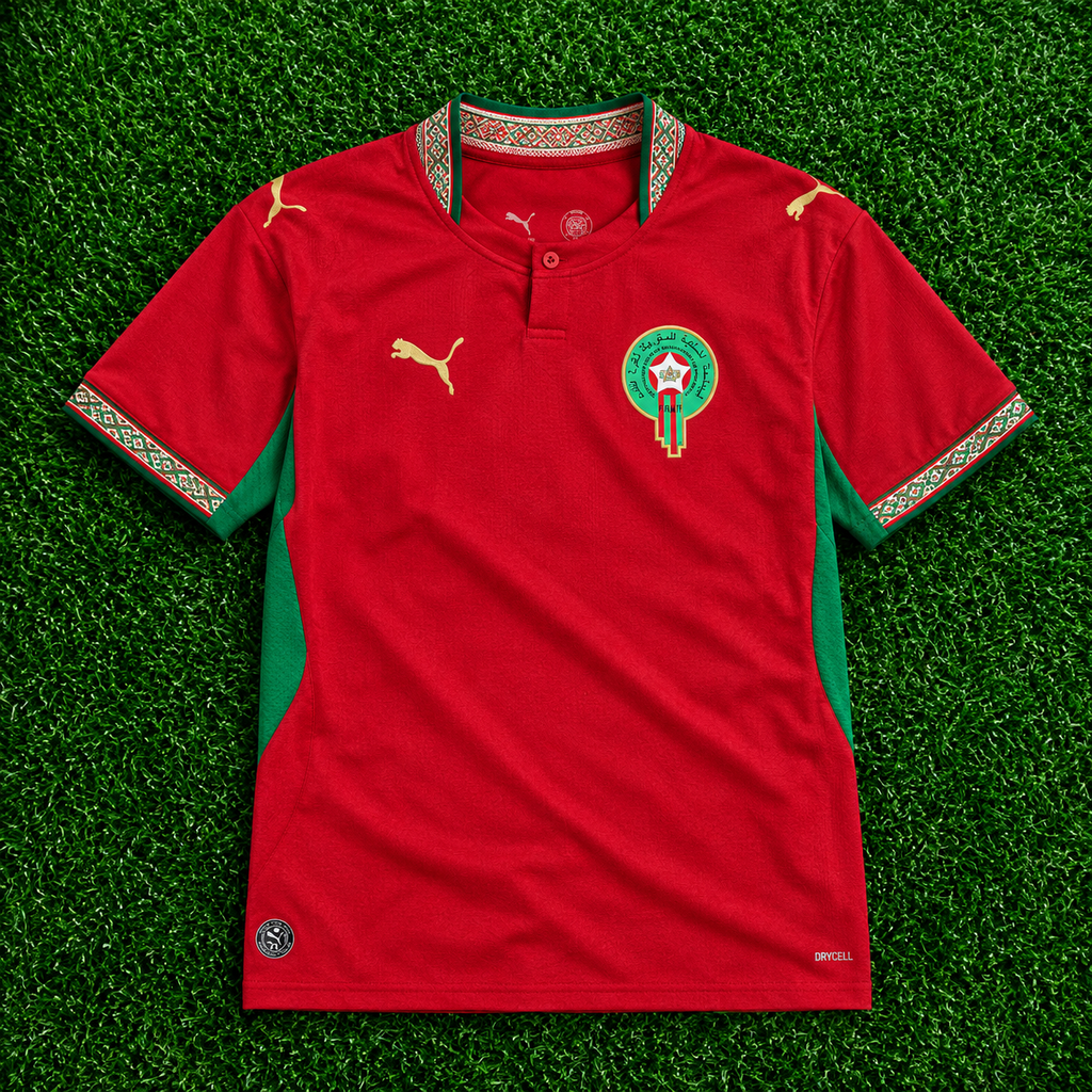 Camiseta Marruecos (26/27). 1ª Equipación