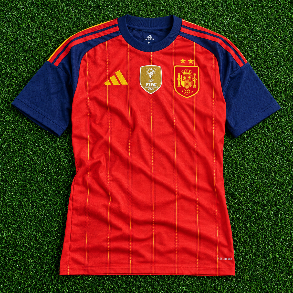 Camiseta España Edición Campeones del Mundo. 1ª Equipación