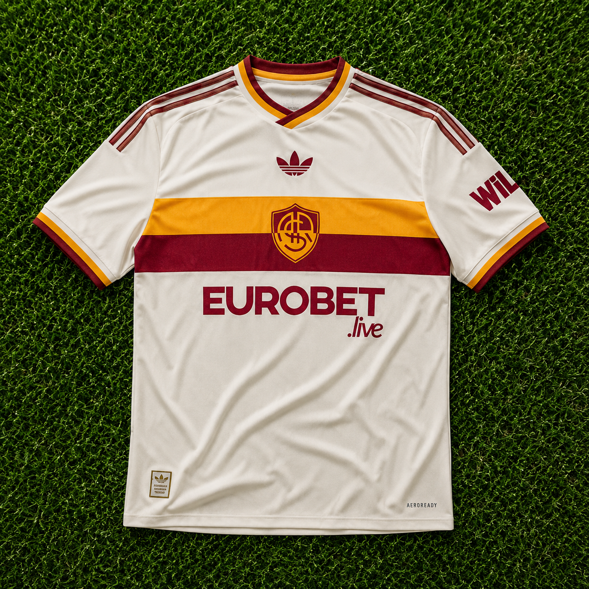 Camiseta AS Roma (26/27). 2ª Equipación
