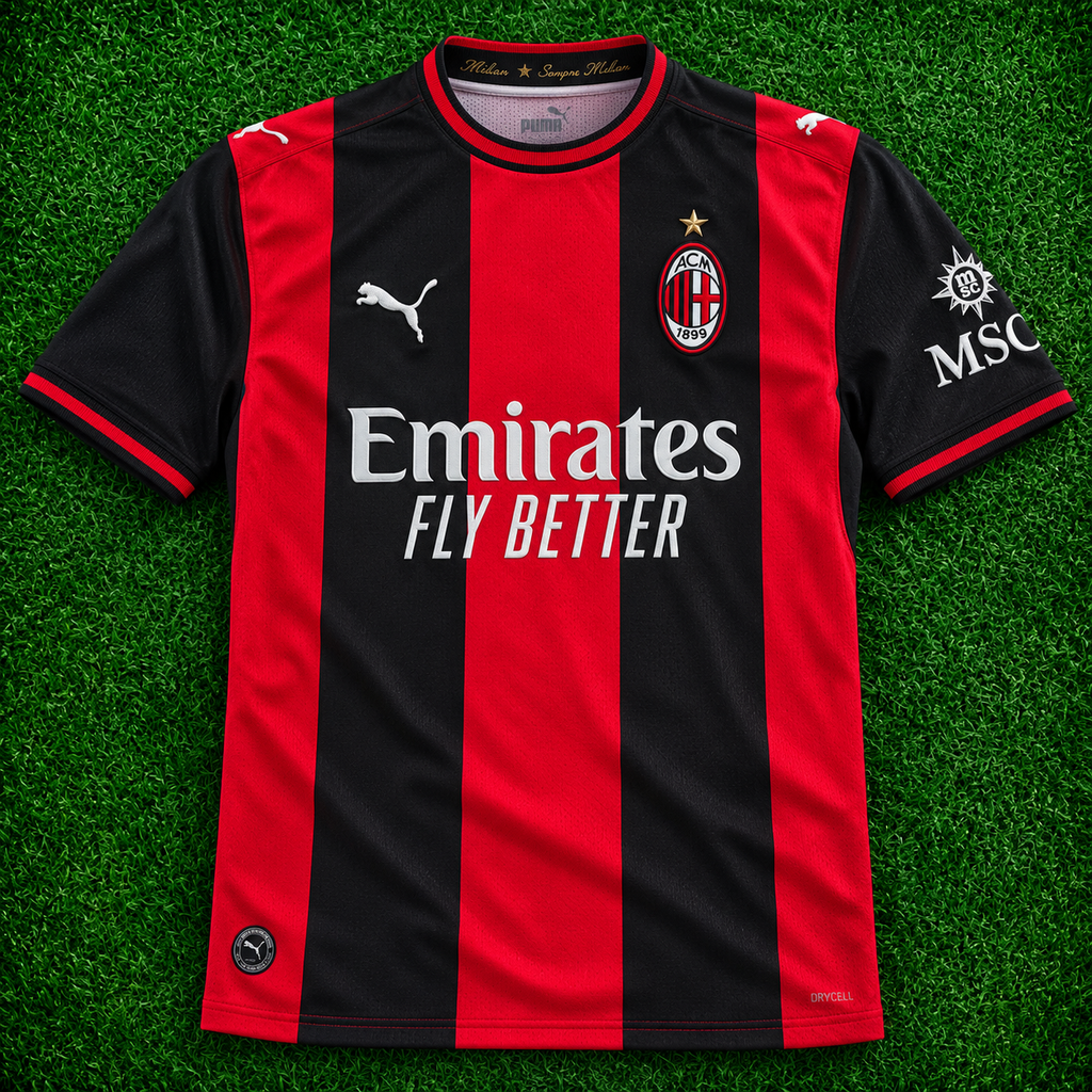 Camiseta AC Milan (26/27). 1ª Equipación