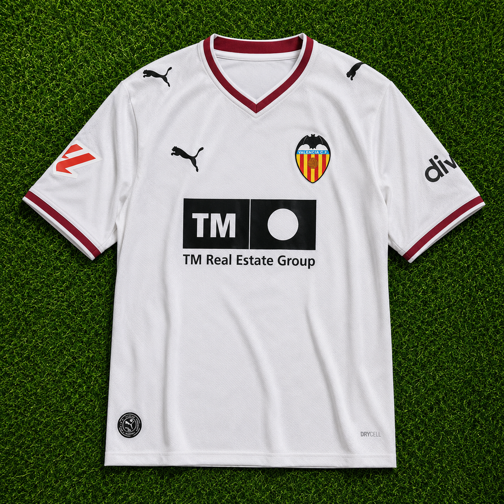 Camiseta Valencia (26/27). 1ª Equipación