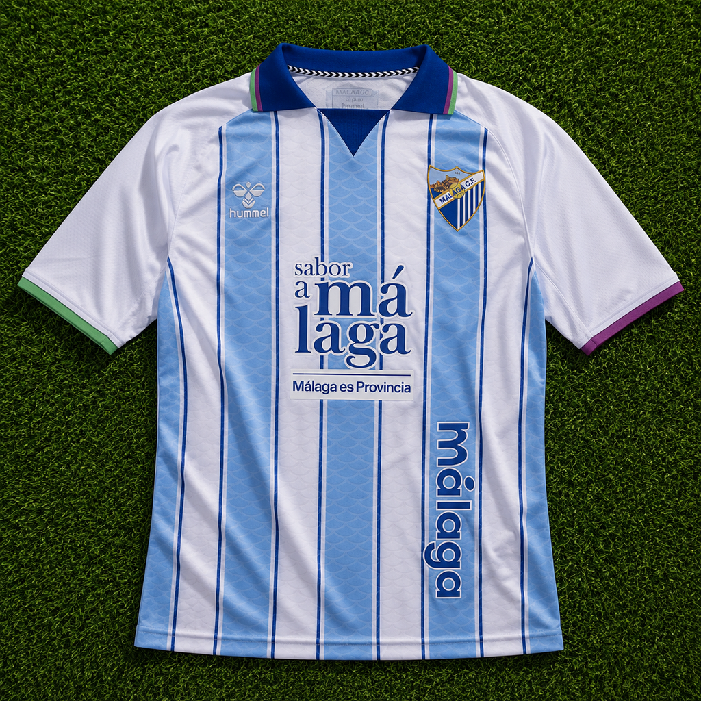 Camiseta Málaga (26/27). 1ª Equipación