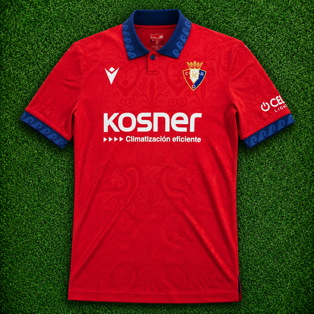 Camiseta Osasuna (26/27). 1ª Equipación