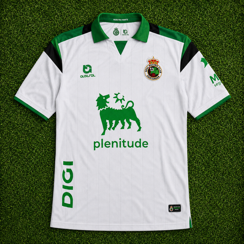 Camiseta Racing Santander (26/27). 1ª Equipación